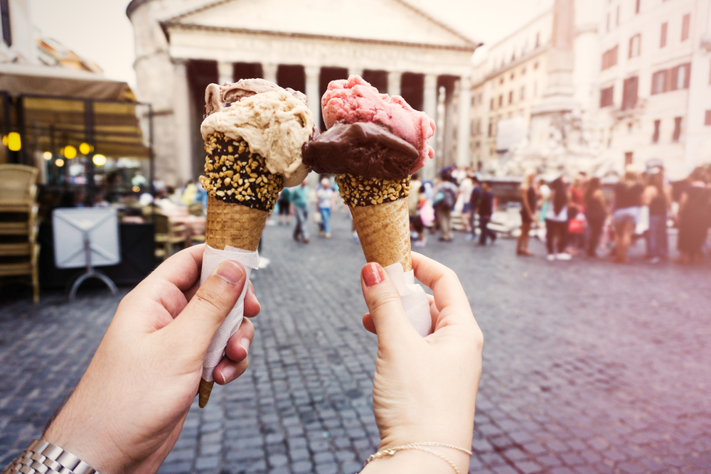 Gelato Rome Italy